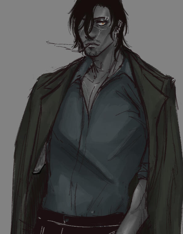 Waist-up full color + shading [OC]