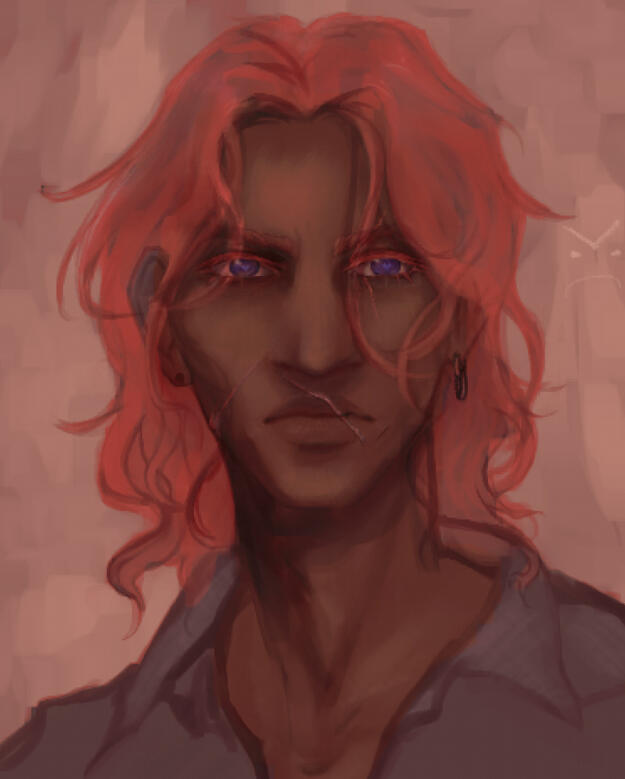 Headshot, full color + shading [OC]